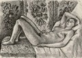 Nu couche au Paravent Louis XIV - Henri Matisse