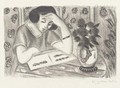 Liseuse au Bouquet de Roses - Henri Matisse