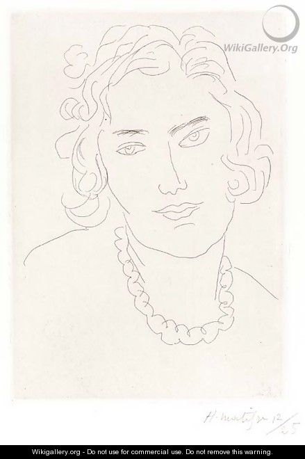 Le grand collier - Henri Matisse