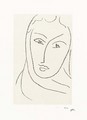 Jeune femme au foulard - Henri Matisse