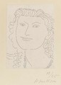 Visage souriant - Henri Matisse