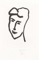 Visage de jeune femme - Henri Matisse