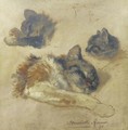 Sleeping kittens - Henriette Ronner-Knip