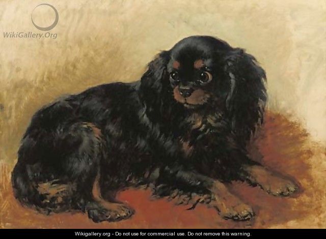 A prince Charles dog - Henriette Ronner-Knip