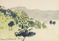 Les pins sur la colline - Henri Edmond Cross