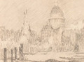 St Pauls Cathedral, London - Henri Eugene Augustin Le Sidaner