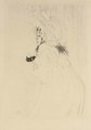 Miss May Belfort saluant - Henri De Toulouse-Lautrec
