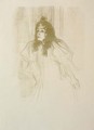 Miss May Belfort en Cheveux - Henri De Toulouse-Lautrec