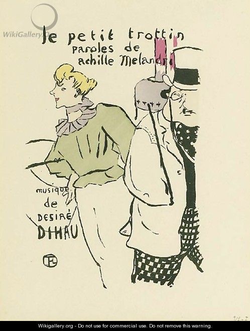 Le petit trottin - Henri De Toulouse-Lautrec