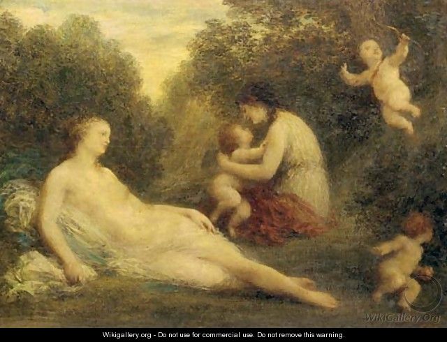 Venus et les Amours - Ignace Henri Jean Fantin-Latour
