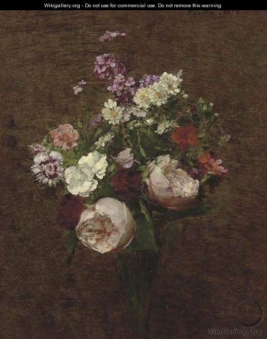 Vase de fleurs - Ignace Henri Jean Fantin-Latour
