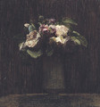 Roses 7 - Ignace Henri Jean Fantin-Latour