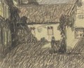 La maison dans le nuit, Gerberoy - Henri Eugene Augustin Le Sidaner