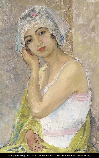 Jeune femme assise - Henri Lebasque
