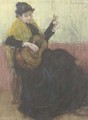 Playing the guitar - Hendrik Johannes Haverman