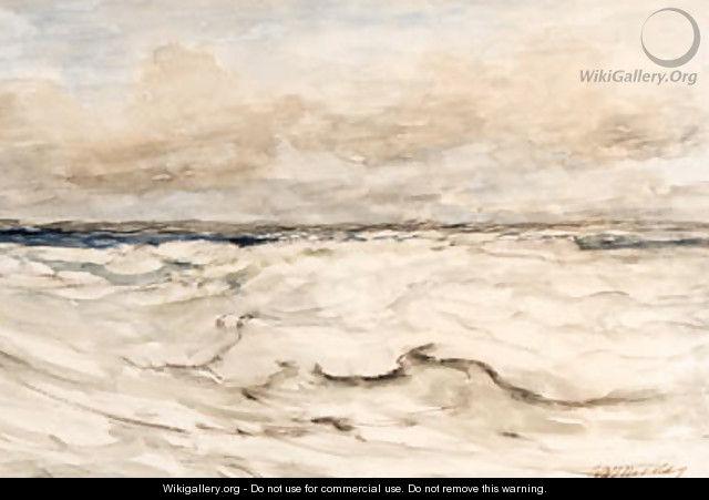 A sea-scape - Hendrik Willem Mesdag
