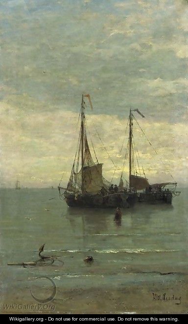 The Return of the Fleet - Hendrik Willem Mesdag