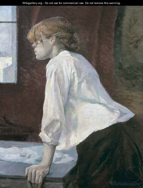 La blanchisseuse - Henri De Toulouse-Lautrec