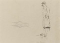 Jolie temps (recto), Etude pour cheval (verso) - Henri De Toulouse-Lautrec