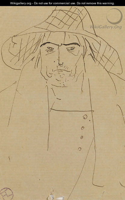 Bruant sur ses terres a courtalon - Henri De Toulouse-Lautrec