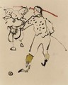 Au Cirque le Clown - Henri De Toulouse-Lautrec
