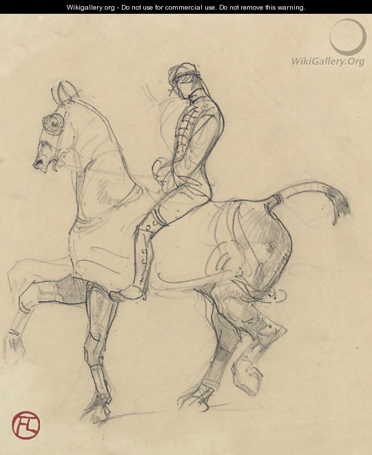 Cavalier - Henri De Toulouse-Lautrec