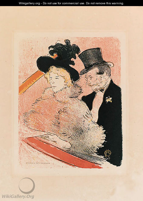 Au Concert - Henri De Toulouse-Lautrec