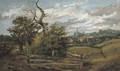 A view of Hampstead Heath looking towards Cannon Place - Harriet Gouldsmith