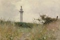 Napoleon's Column from the fields leading to Wimereux - Hector Caffieri
