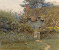 Old Cottage, near Freshwater, Isle of Wight - Helen Mary Elizabeth Allingham, R.W.S.