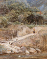 At Lynmouth, North Devon - Helen Mary Elizabeth Allingham, R.W.S.