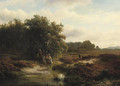 Walking on the heath - Hendrik-Dirk Kruseman van Elten