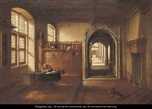 Saint Jerome in his study - Hendrick Van Steenwijck II
