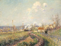 Paysage Saint-Ouen-L'Aumne (Landscape at Saint-Ouen-L'Aumne) - Gustave Loiseau