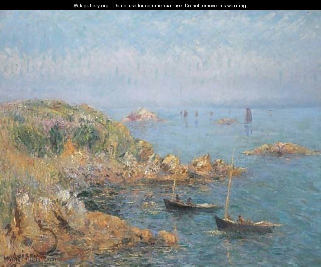 Marine, baie de Douarnenez - Gustave Loiseau