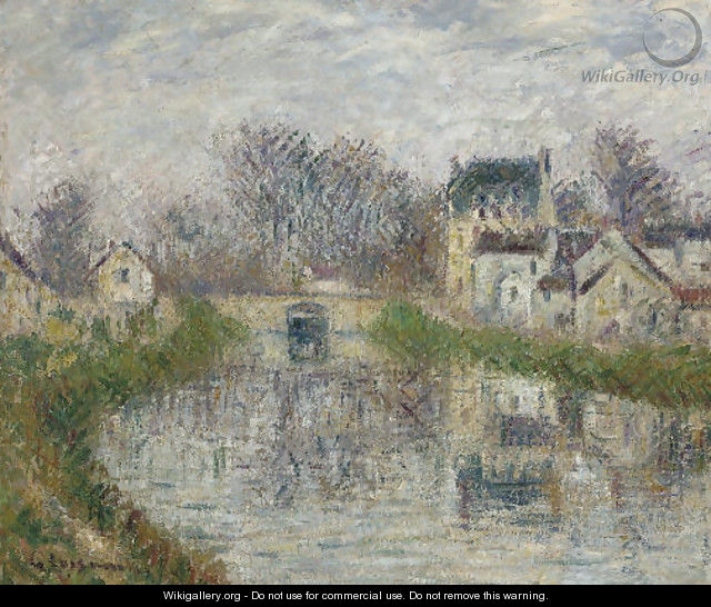 Le canal aAA  Moret - Gustave Loiseau