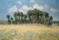 La prairie devant les peupliers - Gustave Loiseau
