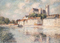 La cathedrale d'Auxerre - Gustave Loiseau