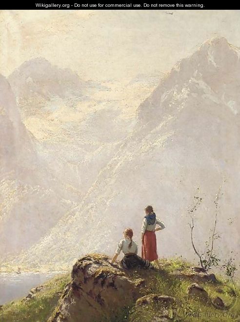 Admiring the view - Hans Dahl