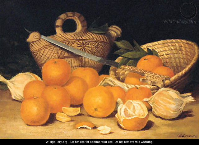 Les Oranges - Hippolyte Lecomte