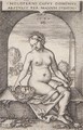 Judith seated in an Arch - Hans Sebald Beham