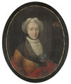 Portrait of Dorothea Allegaard Rosenkrantz - Hans Hansen