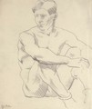 Seated model - Francis Campbell Boileau Cadell