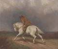 Riding into the storm - Francis Calcraft Turner