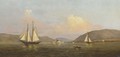 Sailing on the Hudson - Francis Augustus Silva