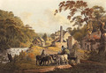 The Old Forge at Knaresborough - Francis Nicholson