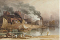 Chester Castle and Skinners Yard - Francis Nicholson