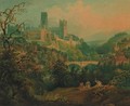 A distant view of Durham - Francis Nicholson