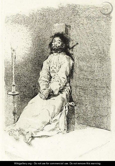 El Agarratado - Francisco De Goya y Lucientes