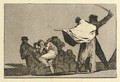 Dos a Uno, meten la Paja en el Culo, from Los Proverbios - Francisco De Goya y Lucientes
